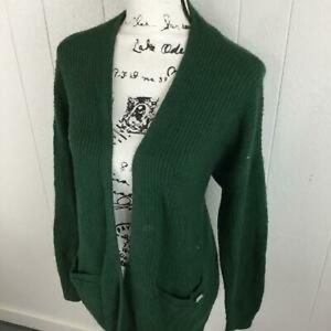 Green Knitted Cardigan